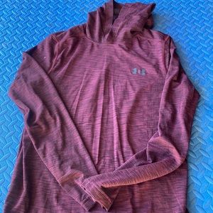 Long sleeve hooded shirt